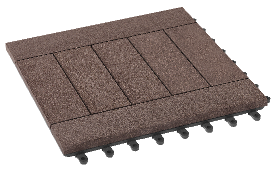 Модульный паркет ДПК GRINDERDECO Комфорт 5 Шоколад купить в Каменск-Шахтинском