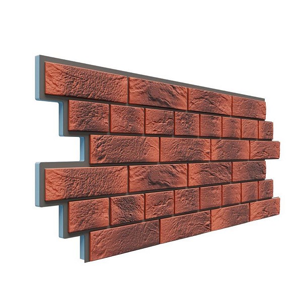 Фасадная термопанель Доломит Венецианский кирпич 20 мм Корса купить в Каменск-Шахтинском