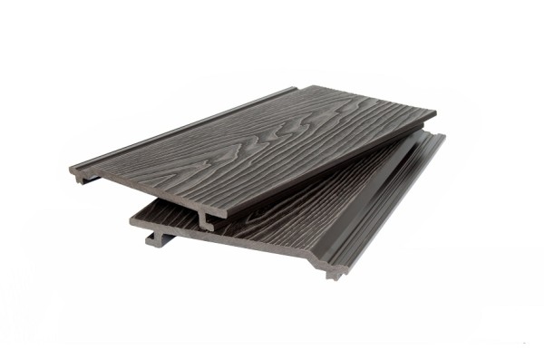 Фасадная доска POLIVAN GROUP 3D фактура дерева DENPASAR тёмно-коричневый купить в Каменск-Шахтинском