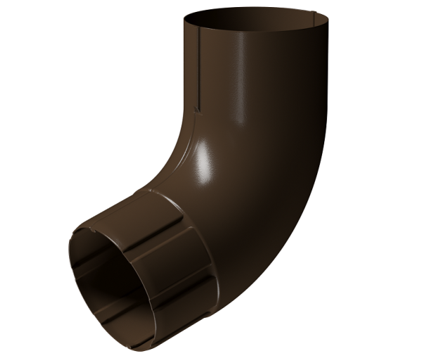 Колено 72° D90 Döcke STAL PREMIUM Каштан, (RAL 8017) купить в Каменск-Шахтинском