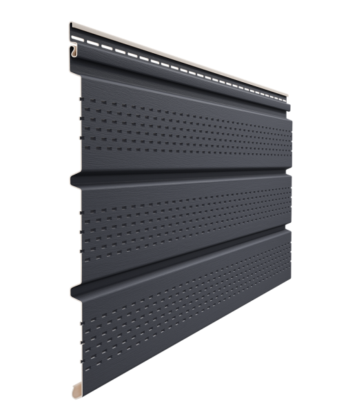 Софит Docke T4 с полной перфорацией Графит  купить в Каменск-Шахтинском