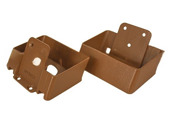 Крепления перил наклонное из алюминия GardenParkett Орех купить в Каменск-Шахтинском