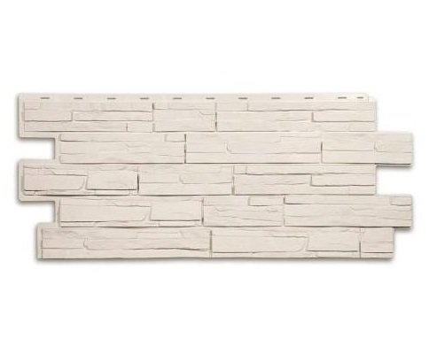 Фасадная панель T-Сайдинг-Альпийская сказка ЭКО-1 Уайт купить в Каменск-Шахтинском