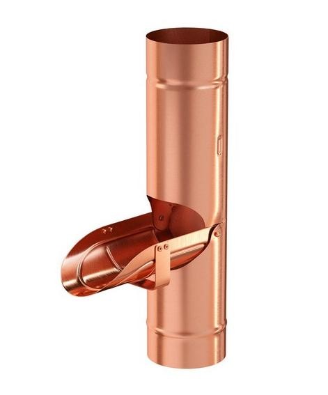 Водосток Aquasistem, система 125x90 - Водосборник медный купить в Каменск-Шахтинском