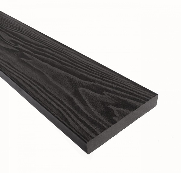 Террасная доска из ДПК Terrapol Смарт 3D Полнотелая без паза Черное дерево купить в Каменск-Шахтинском