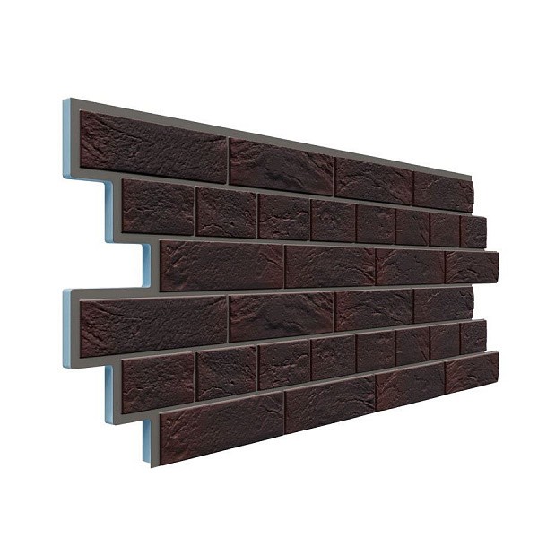 Фасадная термопанель Доломит Венецианский кирпич 20 мм Алтея купить в Каменск-Шахтинском