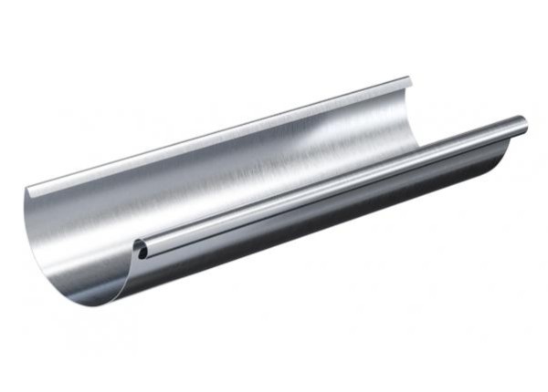 Водосток Aquasistem, Система 125x90 - Желоб водосточный оцинковка 3 метра купить в Каменск-Шахтинском