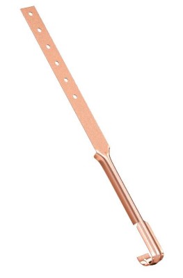 Водосток Aquasistem, система 125x90 - Поддержка желоба Медь