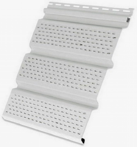 Софит полностью перфорированный, белый купить в Каменск-Шахтинском