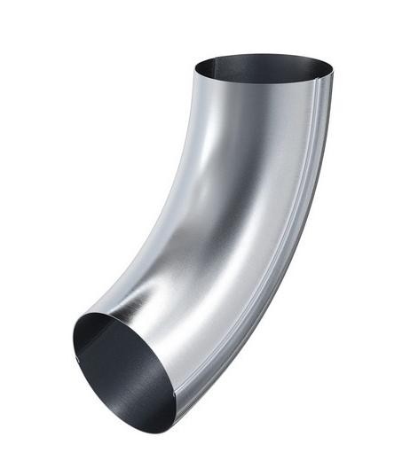 Водосток Aquasistem, Система 125x90 - Колено трубы оцинковка купить в Каменск-Шахтинском