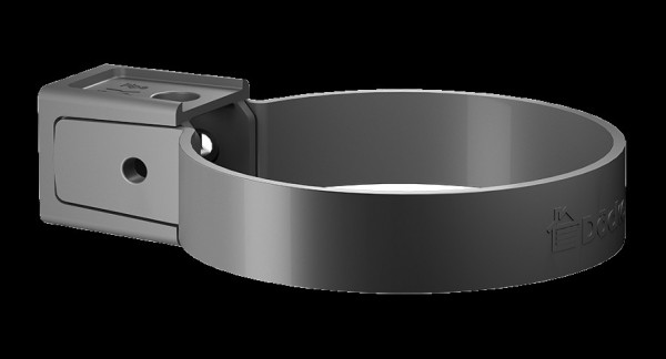 Хомут универсальный Docke Premium ПВХ -  графит купить в Каменск-Шахтинском