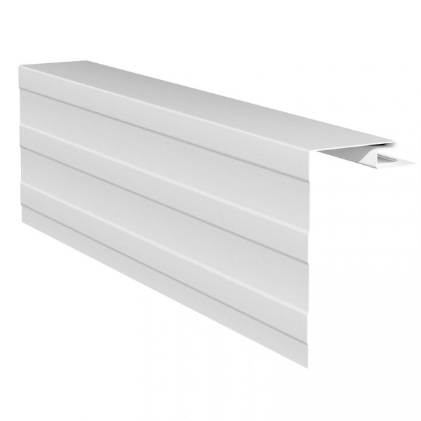 Приоконная планка (околооконный профиль) для сайдинга, белый купить в Каменск-Шахтинском