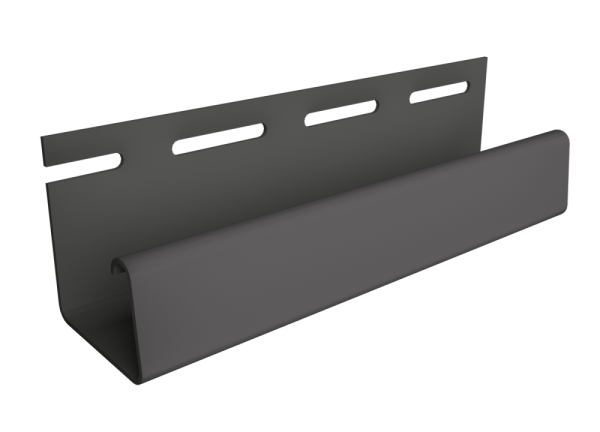 Фасадный J-профиль 30 мм Графитовый купить в Каменск-Шахтинском