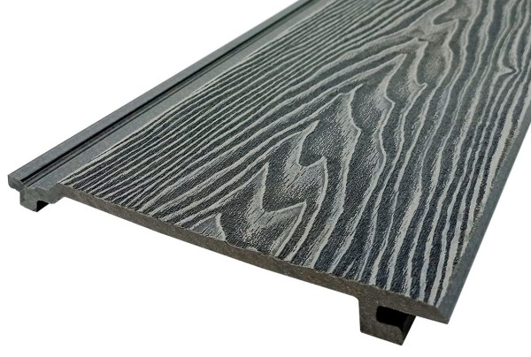 Сайдинг Darvolex 185x19x3000мм, 3D тиснение Серый купить в Каменск-Шахтинском