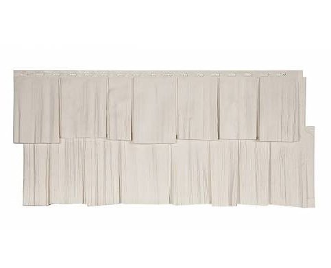 Фасадная панель T-Сайдинг-Щепа дуб ЭКО-1 Белый купить в Каменск-Шахтинском