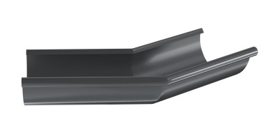 Водосток Aquasistem, система 125x90 - Угол желоба, наружный 135° RR 23 Маренго