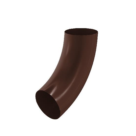 Водосток Aquasistem, система 150/100 - Колено трубы RAL 8017 Коричневый купить в Каменск-Шахтинском