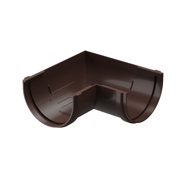 Угол желоба универсал 90˚ Docke Premium ПВХ - Шоколад купить в Каменск-Шахтинском