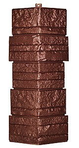 Угол T-Сайдинг-Альпийская Сказка ЭКО-1 Браун купить в Каменск-Шахтинском