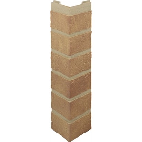 Наружный угол кирпич (бежевый), 0,47 х 0,1м купить в Каменск-Шахтинском