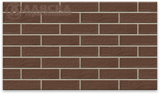 Фасадные Термопанели Аляска Braun Rustic купить в Каменск-Шахтинском