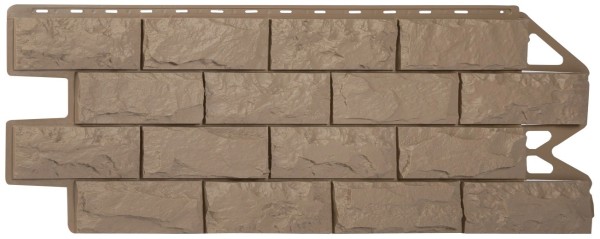 Фасадная панель Альта-Профиль Фагот ЭКО Бежевый купить в Каменск-Шахтинском