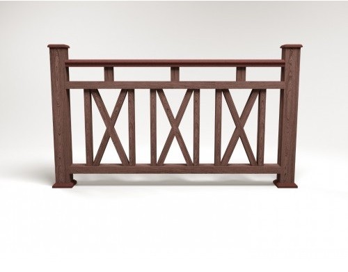 Ограждение из ДПК FG3 шоколад купить в Каменск-Шахтинском