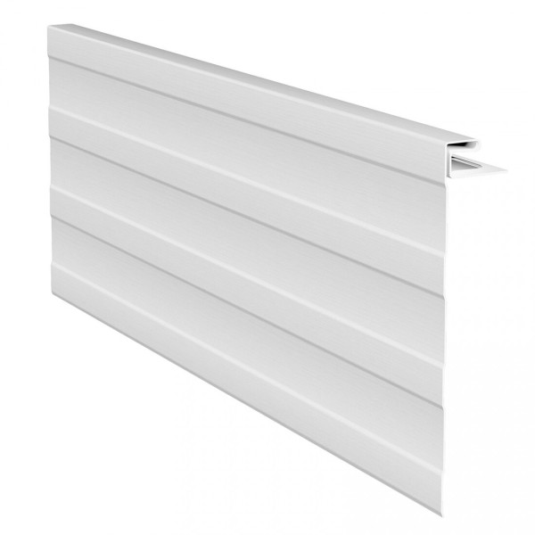 J-фаска ( ветровая, карнизная планка ) для сайдинга, белый купить в Каменск-Шахтинском