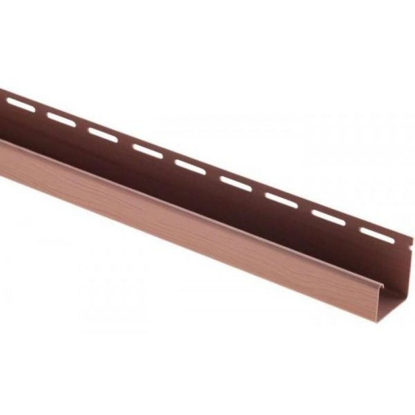 J-профиль Люкс Крашенный, T-15, ВН, Красно-коричневый купить в Каменск-Шахтинском