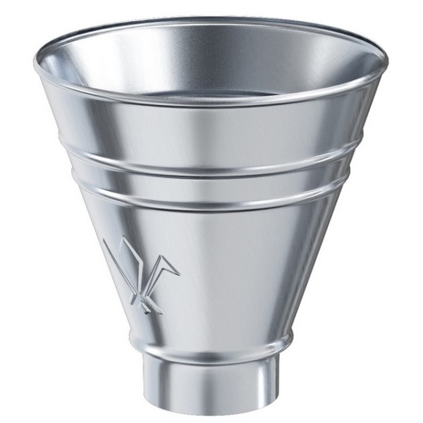 Водосток Aquasistem, Система 150/100 - Воронка водосборная круглая оцинковка купить в Каменск-Шахтинском