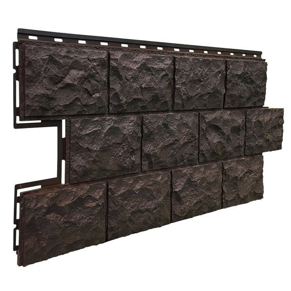 Фасайдинг Серия «Доломит» Тёмно Коричневый купить в Каменск-Шахтинском