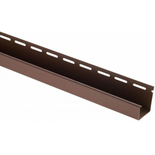 J-профиль Люкс Крашенный, T-15, ВН, Тёмный Орех купить в Каменск-Шахтинском