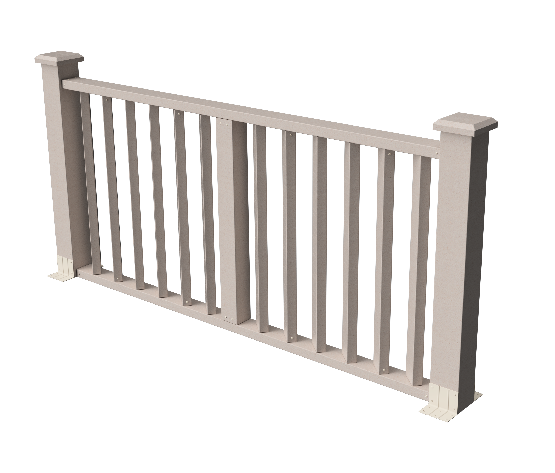 Ограждения декоративное ДПК GRINDERDECO Бруклин выбеленый дуб купить в Каменск-Шахтинском