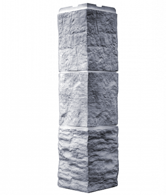 Угол наружный FineBer Блок, Светло-серый