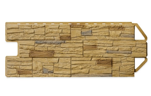 Фасадная панель Цокольный сайдинг Альта профиль Каньон Колорадо Комби купить в Каменск-Шахтинском