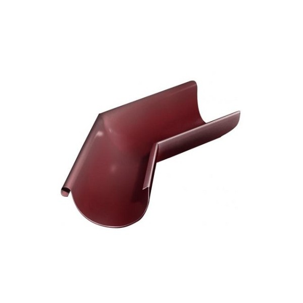 Водосток Grand Line 125x90 – Угол желоба наружный 135° RAL 3005 купить в Каменск-Шахтинском