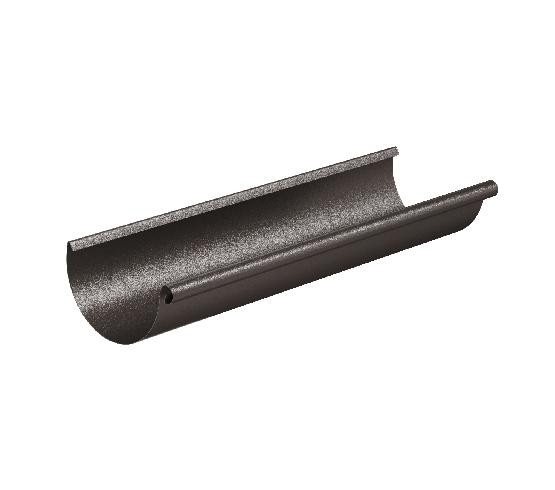 Водосток Aquasistem, Система 150/100 - Водосточный желоб 3.00м RR 32 Тёмно-коричневый matt купить в Каменск-Шахтинском