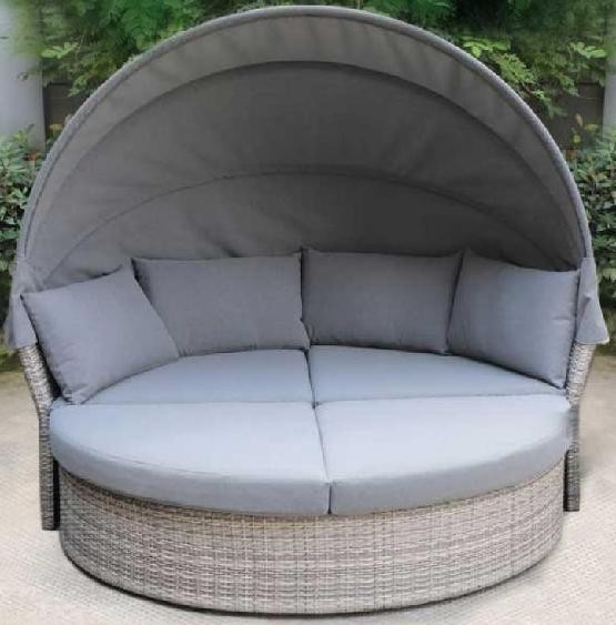 Диван-Трансформер AFINA плетеный из иск. ротанга AFM-325G Grey купить в Каменск-Шахтинском