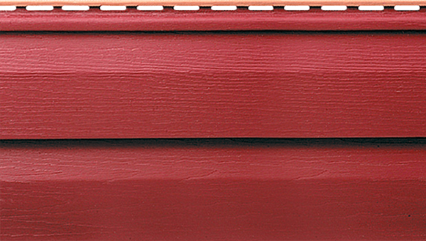 Виниловый сайдинг Канада плюс премиум, красный купить в Каменск-Шахтинском