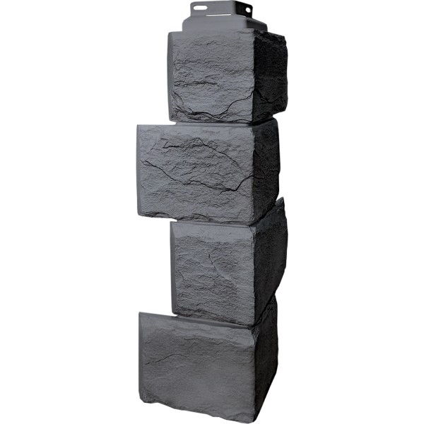 Цокольный сайдинг FineBer – Серия “Камень природный”, Угол наружный Кварцевый купить в Каменск-Шахтинском