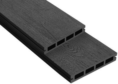 Террасная доска ДПК Outdoor 3D NEVADA/CALIFORNIA черная
