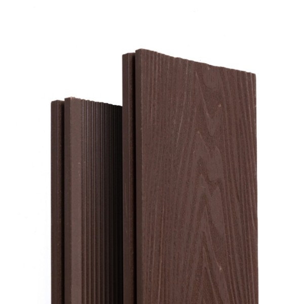 Террасная доска Ecodecking Экстра 3D полнотелая Венге купить в Каменск-Шахтинском