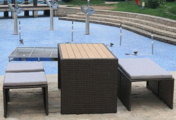 Диван-Трансформер AFINA плетеный из иск. ротанга S330A-W63 Brown купить в Каменск-Шахтинском