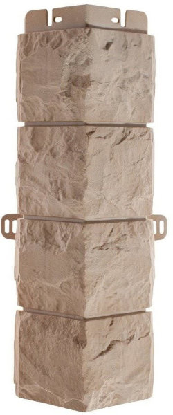 Фасадная панель Наружный угол фагот (талдомский), 0,45 х 0,13м (н) купить в Каменск-Шахтинском