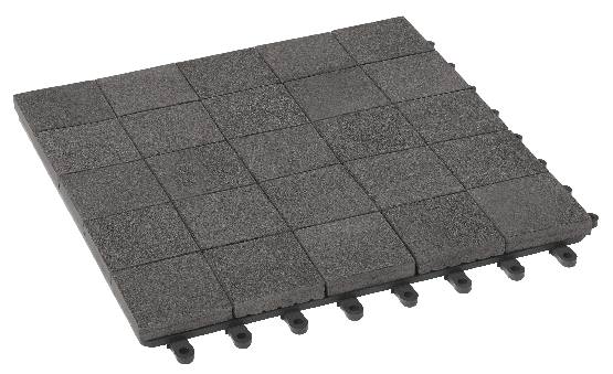 Модульный паркет ДПК GRINDERDECO Мозаика 13 Серый базальт купить в Каменск-Шахтинском