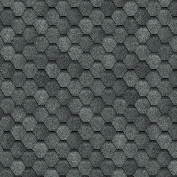 Гибкая черепица Shinglas, серия Финская,коллекция Соната – Серый купить в Каменск-Шахтинском