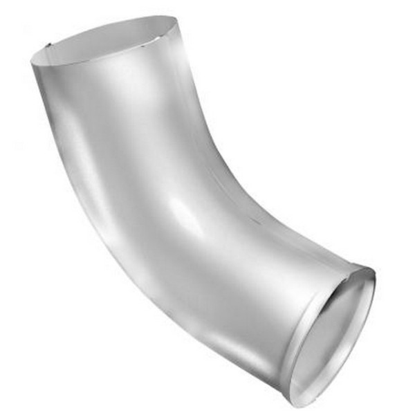 Водосток Grand Line 150x100 – Колено сливное RAL 9003 купить в Каменск-Шахтинском