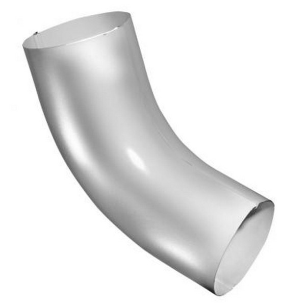 Водосток Grand Line 150x100 – Колено трубы RAL 9003 купить в Каменск-Шахтинском