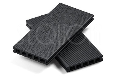 Доска террасная ДПК 3D SEQUOIA Evolution WOOD BLACK