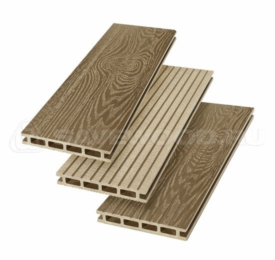 Террасная доска из ДПК SW Carpinus (T) — двухсторонняя тик купить в Каменск-Шахтинском